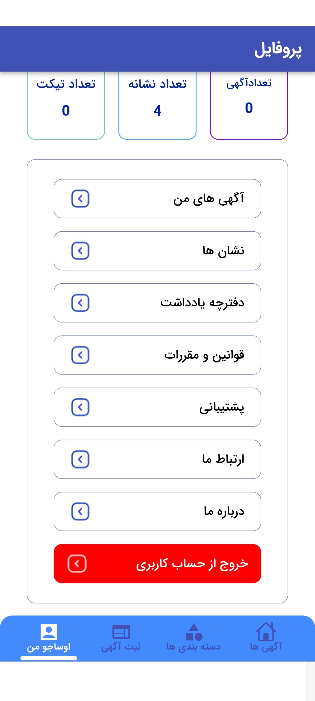 پروفایل پروفایل